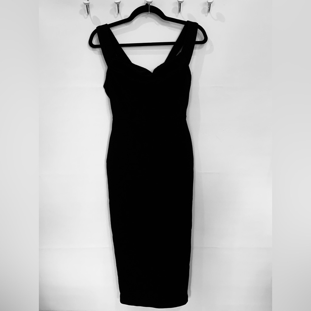 Making the cut black dress